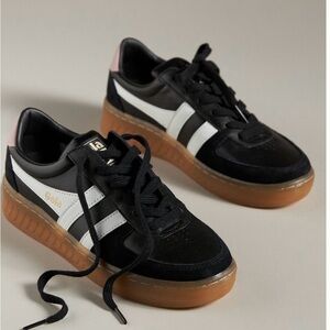 Gola Classic Black and White Court Sneakers